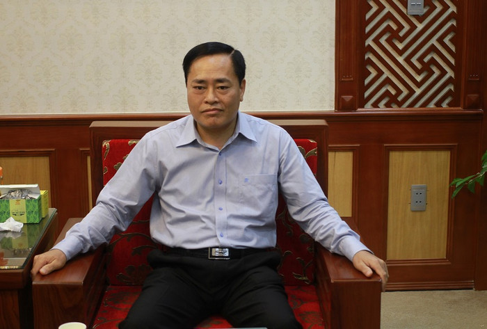 Ông Hồ Tiến Thiệu, Phó Chủ tịch Ủy ban nhân dân tỉnh Lạng Sơn (ảnh Trinh Phúc). Ông Hồ Tiến Thiệu, Phó Chủ tịch Ủy ban nhân dân tỉnh Lạng Sơn (ảnh Trinh Phúc).