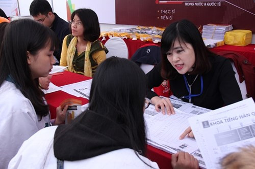 8 trường đại học lớn chính thức được tuyển sinh theo nhóm (Ảnh: Thùy Linh)