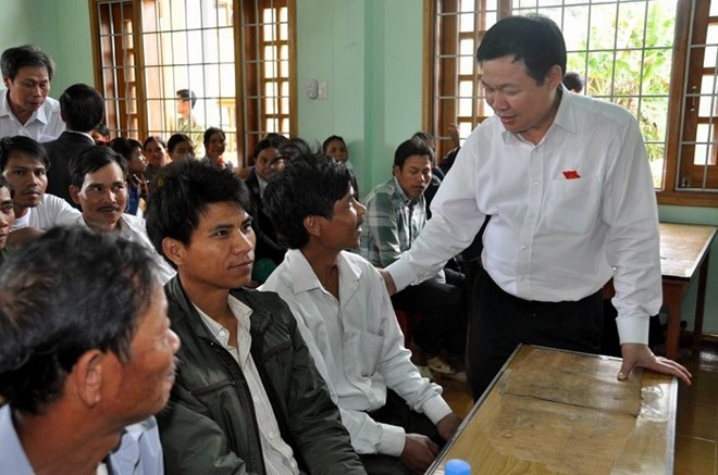 Ông Vương Đình Huệ đặc biệt quan tâm đến đời sống đồng bào vùng cao và công cuộc xóa đói giảm nghèo, xây dựng nông thôn mới Ông Vương Đình Huệ đặc biệt quan tâm đến đời sống đồng bào vùng cao và công cuộc xóa đói giảm nghèo, xây dựng nông thôn mới