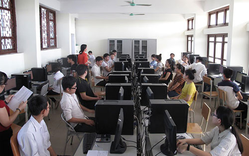 Thi quốc gia 2016: Thí sinh cần giữ kín tài khoản và mật khẩu của mình (Ảnh: vov.vn) Thi quốc gia 2016: Thí sinh cần giữ kín tài khoản và mật khẩu của mình (Ảnh: vov.vn)