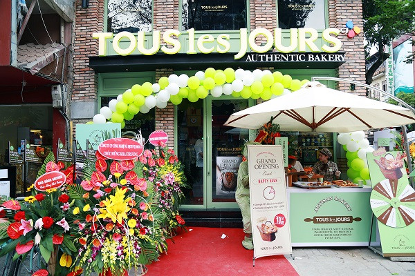 Khai trương cửa hàng TOUS les JOURS 123 Phố Huế (Hai Bà Trưng – Hà Nội) Khai trương cửa hàng TOUS les JOURS 123 Phố Huế (Hai Bà Trưng – Hà Nội)