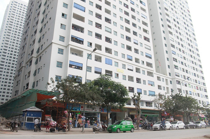 Một góc tòa nhà HH4C nằm trong tổ hợp chung cư HH Linh Đàm của đại gia Lê Thanh Thản - ảnh: H.Lực. Một góc tòa nhà HH4C nằm trong tổ hợp chung cư HH Linh Đàm của đại gia Lê Thanh Thản - ảnh: H.Lực.