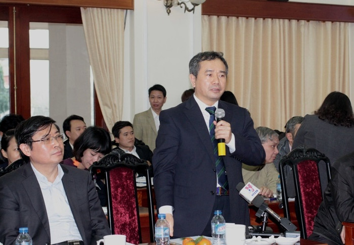 Chủ biên chương trình môn Lịch sử cam kết chương trình mới học sinh không còn phải “sợ” học sử nữa! (Ảnh: Thùy Linh) Chủ biên chương trình môn Lịch sử cam kết chương trình mới học sinh không còn phải “sợ” học sử nữa! (Ảnh: Thùy Linh)