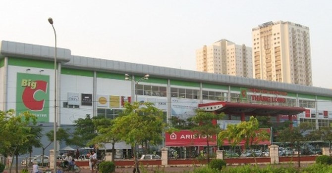 Việc Big C đòi tăng chiết khấu là cách hàng xử không tương xứng với ưu đãi của Việt Nam dành cho doanh nghiệp có vốn đầu tư nước ngoài. Ảnh minh họa - Siêu thị Big C Thăng Long.