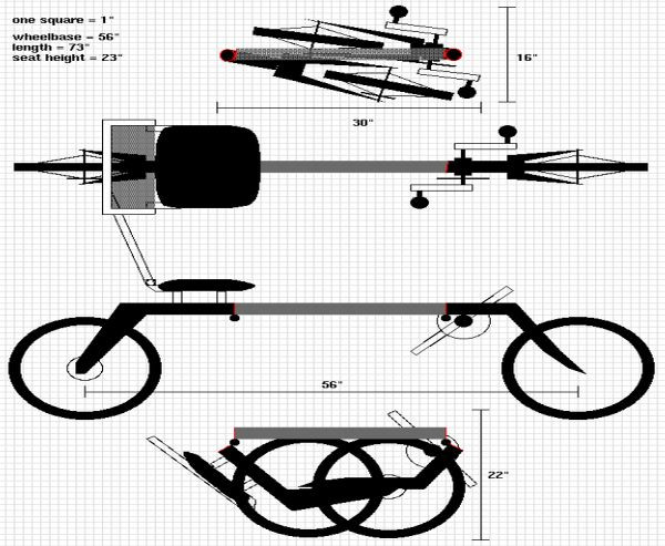 4. Mẫu xe đạp nằm Recumbent Recumbent là một mẫu “ ngựa sắt” gập không yêu cầu thẩm mĩ cao vì mục đích chính của nhà thiết kế là chiếc xe có thể gấp gọn gàng ở những nơi có diện tích hẹp. Hầu hết những chiếc xe đạp nằm thông thường đều rất khó gấp lại do bộ phận dây xích và để giải quyết khó khăn này, những chiếc bản lề đã được thêm vào giúp các lốp xe trượt dễ dàng hơn khi gấp lại. 4. Mẫu xe đạp nằm Recumbent Recumbent là một mẫu “ ngựa sắt” gập không yêu cầu thẩm mĩ cao vì mục đích chính của nhà thiết kế là chiếc xe có thể gấp gọn gàng ở những nơi có diện tích hẹp. Hầu hết những chiếc xe đạp nằm thông thường đều rất khó gấp lại do bộ phận dây xích và để giải quyết khó khăn này, những chiếc bản lề đã được thêm vào giúp các lốp xe trượt dễ dàng hơn khi gấp lại.