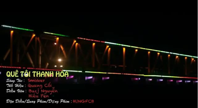 Clip dài 6 phút có tên "Quê tôi Thanh Hóa" được up lên youtube khiến cho cư dân mạng hưởng ứng và share link cực nhiều bởi sự đầu tư công phu cũng như nội dung ý nghĩa và xúc động của nó.