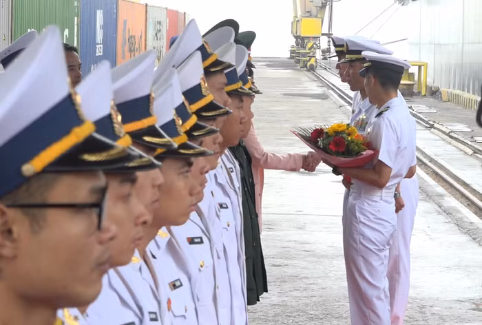 Lực lượng hải quân hai nước Việt Nam - Nhật Bản sẽ có các hoạt động trao đổi chuyên môn về rà phá mìn dưới nước. Ảnh: AN