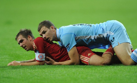 Dzeko đã có một trận đấu thất vọng.