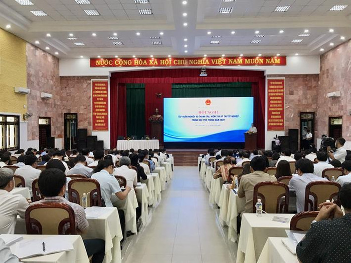 Hội nghị thu hút nhiều cán bộ tham gia. Nguồn: Bộ Giáo dục và Đào tạo Hội nghị thu hút nhiều cán bộ tham gia. Nguồn: Bộ Giáo dục và Đào tạo