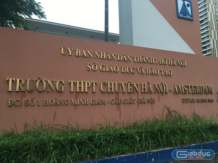 Năm học 2021-2022, Trường Trung học phổ thông chuyên Hà Nội-Amsterdam có 16 lớp chuyên (ảnh: Vũ Phương) Năm học 2021-2022, Trường Trung học phổ thông chuyên Hà Nội-Amsterdam có 16 lớp chuyên (ảnh: Vũ Phương)