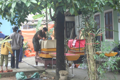 Ngôi nhà xảy ra vụ tự thiêu đau lòng Ngôi nhà xảy ra vụ tự thiêu đau lòng