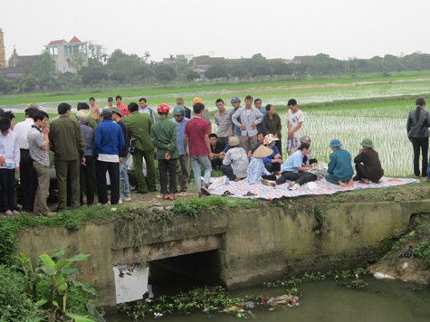 Hiện trường nơi xảy ra vụ việc