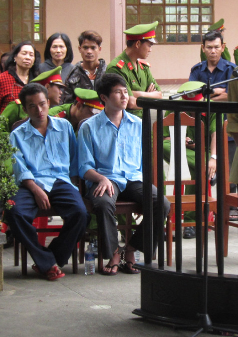 2 bị cáo Đoàn Đại Chinh và Trần Minh