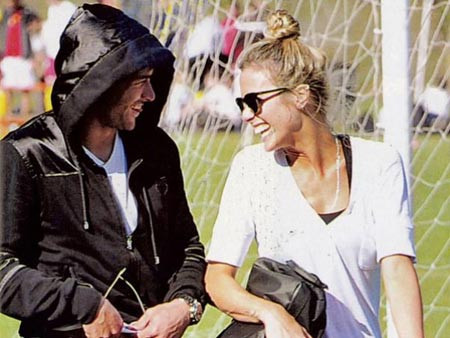 Cecilia và người tình Cvitanich Cecilia và người tình Cvitanich