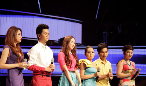 Top 6 Vietnam Idol trước giây phút công bố kết quả Top 6 Vietnam Idol trước giây phút công bố kết quả