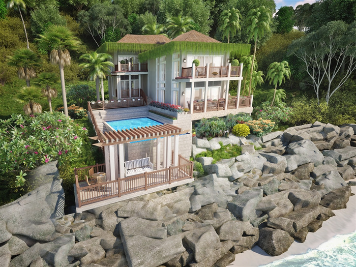 Biệt thự ghềnh đá Fremier Village Phú Quốc.