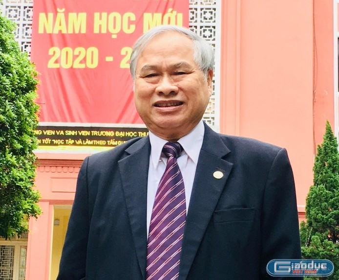 Giáo sư Lê Kim Truyền - nguyên Hiệu trưởng Trường Đại học Thủy lợi. Ảnh: NVCC lê kim truyền.jpeg