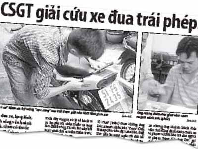 Theo cáo trạng, tháng 7-2011, nhà báo Hoàng Khương cùng một số đồng nghiệp tại báo Tuổi Trẻ được phân công thực hiện tuyến bài “Chặn đứng thảm họa giao thông”. Trong quá trình tác nghiệp, Hoàng Khương đã phát hiện đường dây tiêu cực trong giải quyết xe vi phạm giao thông. Từ các tư liệu thu thập được, Hoàng Khương viết hai bài điều tra “Đồng tiền xóa sạch hồ sơ” và “CSGT giải cứu xe đua trái phép”. Theo cáo trạng, tháng 7-2011, nhà báo Hoàng Khương cùng một số đồng nghiệp tại báo Tuổi Trẻ được phân công thực hiện tuyến bài “Chặn đứng thảm họa giao thông”. Trong quá trình tác nghiệp, Hoàng Khương đã phát hiện đường dây tiêu cực trong giải quyết xe vi phạm giao thông. Từ các tư liệu thu thập được, Hoàng Khương viết hai bài điều tra “Đồng tiền xóa sạch hồ sơ” và “CSGT giải cứu xe đua trái phép”.