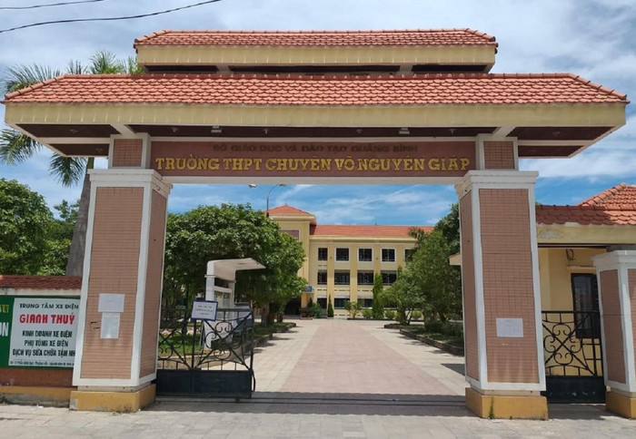 Có sai sót xảy ra tại Hội đồng thi trường trung học phổ thông chuyên Võ Nguyên Giáp trong buổi thi môn Ngữ văn. Ảnh: NP Có sai sót xảy ra tại Hội đồng thi trường trung học phổ thông chuyên Võ Nguyên Giáp trong buổi thi môn Ngữ văn. Ảnh: NP