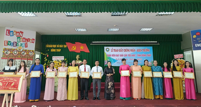 Hội thi giáo viên dạy giỏi là hoạt động về chuyên môn uy tín của ngành giáo dục Đồng Tháp. Ảnh: Công ty cung cấp. 487507196_1047599327391927_3899203848090732626_n - Copy.jpg