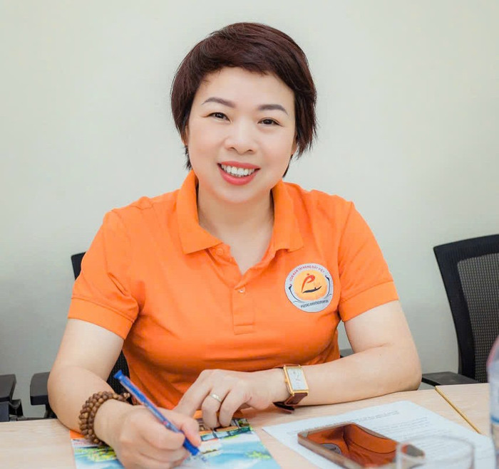 Cô Hoàng Thị Kim Tuyến - Hiệu trưởng Trường Mầm non Phương Anh (Bắc Ninh). Ảnh: NVCC. z6547383935939_7a48982d118dd6aaece0aed6e2d2bd94.jpg