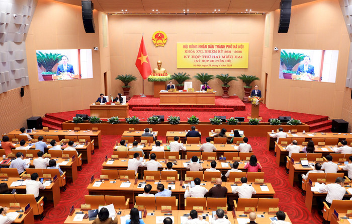 Quang cảnh kỳ họp. Ảnh: hanoimoi.vn. tuan.jpg