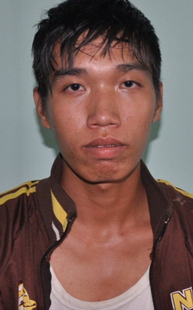 Trần Thanh Chí lúc mới bị bắt. Ảnh: Nhật Huỳnh Sat thu "lam bay" voi tu thi