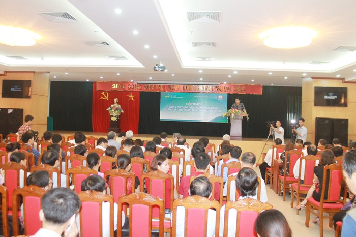 Toản cảnh hội thảo khoa học góp ý Dự thảo Tiêu chuẩn thực hành sản xuất tốt (GMP) thực phẩm chức năng Toản cảnh hội thảo khoa học góp ý Dự thảo Tiêu chuẩn thực hành sản xuất tốt (GMP) thực phẩm chức năng