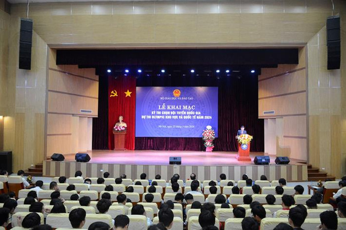 Quang cảnh buổi lễ (ảnh: Bộ Giáo dục và Đào tạo) 1.jpg