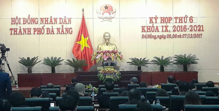Hội đồng nhân dân thành phố Đà Nẵng khai mạc trong tình trạng "chưa có tiền lệ". Ảnh: TT Hội đồng nhân dân thành phố Đà Nẵng khai mạc trong tình trạng "chưa có tiền lệ". Ảnh: TT