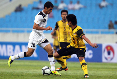 U.23 Uzbekistan vượt trội về thể hình và sức mạnh. Ảnh: Quang Minh U.23 Uzbekistan vượt trội về thể hình và sức mạnh. Ảnh: Quang Minh