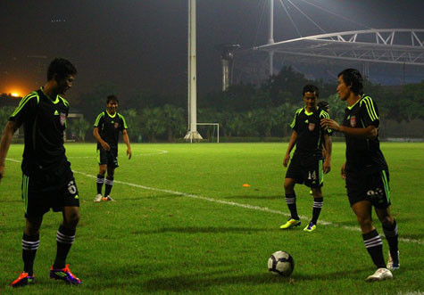 U.23 Myanmar vẫn là một ẩn số cần lời giải. Ảnh: Xuân Thanh U.23 Myanmar vẫn là một ẩn số cần lời giải. Ảnh: Xuân Thanh