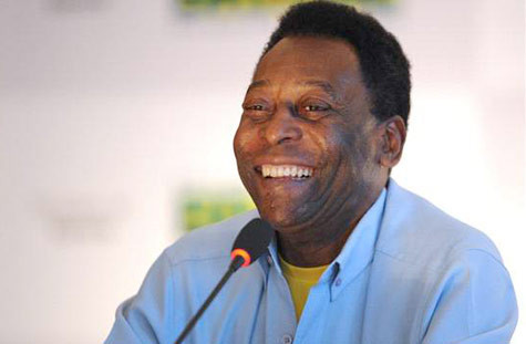 Pele muốn thi thố tài nghệ với hậu duệ. Pele muốn thi thố tài nghệ với hậu duệ.