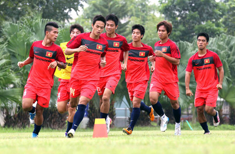 U23 Việt Nam tránh được bảng tử thần. Ảnh: Quang Minh U23 Việt Nam tránh được bảng tử thần. Ảnh: Quang Minh