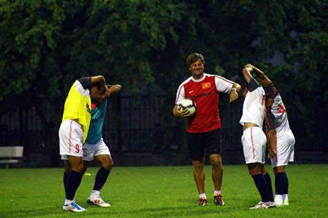 U.23 Việt Nam tự tin giành chiến thắng. Ảnh: Xuân Thanh U.23 Việt Nam tự tin giành chiến thắng. Ảnh: Xuân Thanh