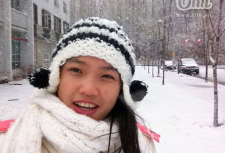 Hằng rất nhớ mùa đông Hàn Quốc khi trở về Việt Nam Hằng rất nhớ mùa đông Hàn Quốc khi trở về Việt Nam