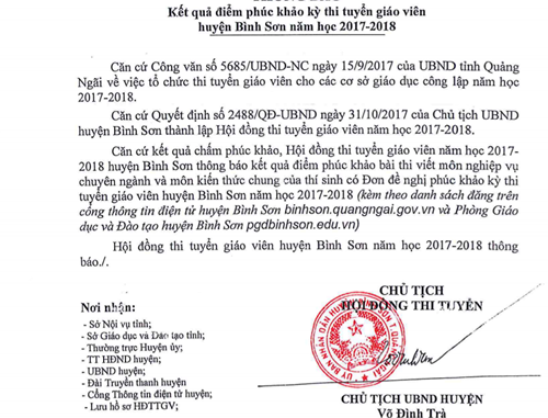 Cơ quan công an cũng đã vào cuộc xác minh làm rõ các thông tin liên quan đến kỳ thi tuyển giáo viên. Ảnh: AP Cơ quan công an cũng đã vào cuộc xác minh làm rõ các thông tin liên quan đến kỳ thi tuyển giáo viên. Ảnh: AP