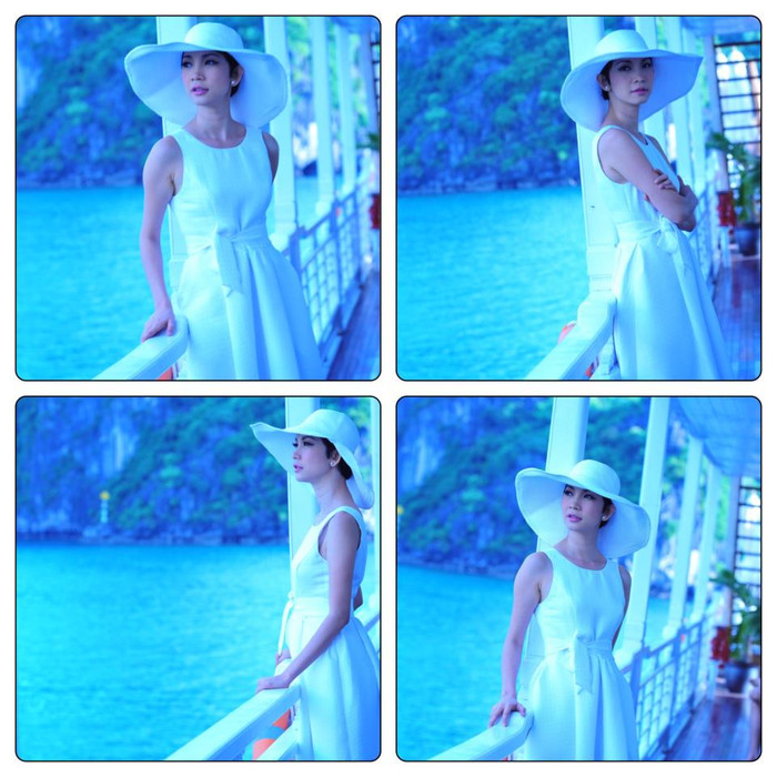 Mới đây, Xuân Lan cùng ekip của chương trình Vietnam’s Next Top Model có buổi ghi hình tại vịnh Hạ Long. Mới đây, Xuân Lan cùng ekip của chương trình Vietnam’s Next Top Model có buổi ghi hình tại vịnh Hạ Long.