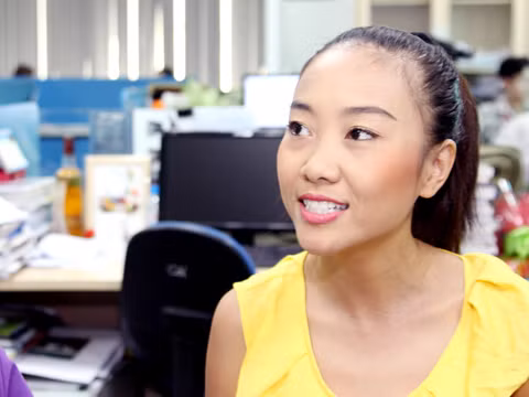 Nữ thí sinh của chương trình truyền hình "Cặp đôi hoàn hảo" có dịp tái ngộ trên "ghế nóng" của chương trình Tìm kiếm và đào tạo tài năng âm nhạc Việt. Nữ thí sinh của chương trình truyền hình "Cặp đôi hoàn hảo" có dịp tái ngộ trên "ghế nóng" của chương trình Tìm kiếm và đào tạo tài năng âm nhạc Việt.