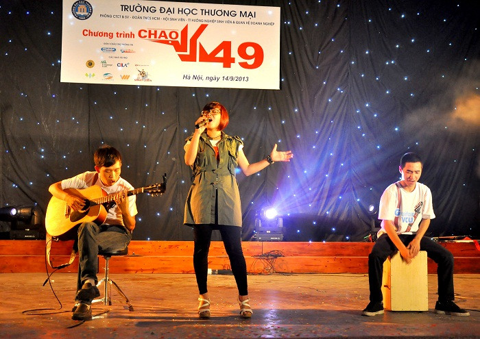 Họ đều là cá nhân, những nhóm nhảy trong toàn trường Đại học Thương mại.