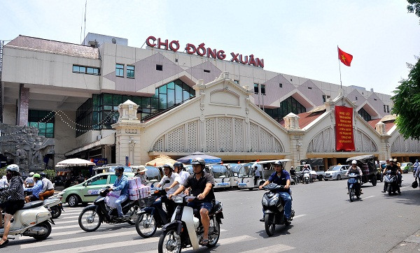 Chợ Đồng Xuân….