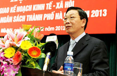 Chủ tịch UBND thành phố Hà Nội Nguyễn Thế Thảo. Chủ tịch UBND thành phố Hà Nội Nguyễn Thế Thảo.