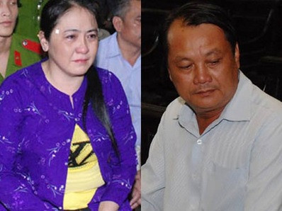 Bà Trần Thúy Liễu và ông Nguyễn Văn Tâm