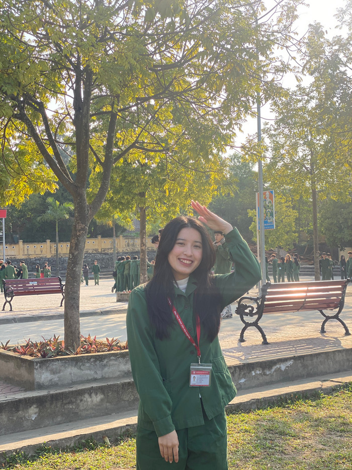 Em Đặng Thị Khánh Linh. Ảnh: NVCC