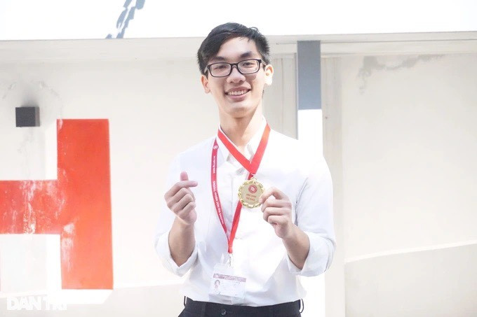 Em Bùi Đức Anh. Ảnh: NVCC