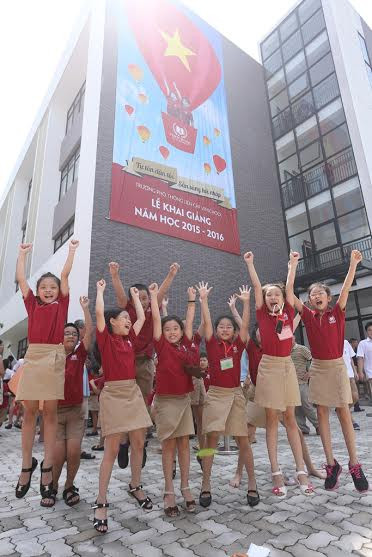 Bức tường tài năng của học sinh Vinschool. Bức tường tài năng của học sinh Vinschool.