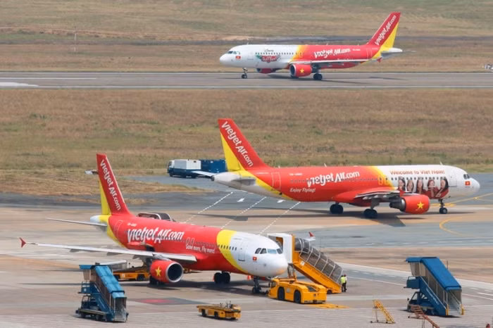 Đội tàu bay hùng hậu của Vietjet