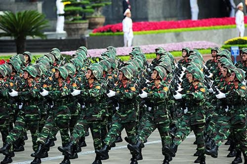 Quân đội ta mãi tận trung với Đảng, trọn hiếu với dân (Ảnh minh họa/ qdnd.vn) Quân đội ta mãi tận trung với Đảng, trọn hiếu với dân (Ảnh minh họa/ qdnd.vn)