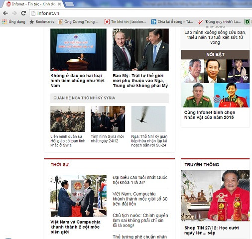 Ảnh chụp màn hình báo Infonet.vn ngày 27/12/2015 Ảnh chụp màn hình báo Infonet.vn ngày 27/12/2015