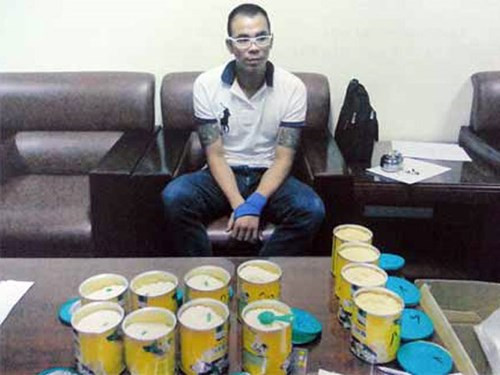 Đinh Đắc Khánh và tang vật vụ án